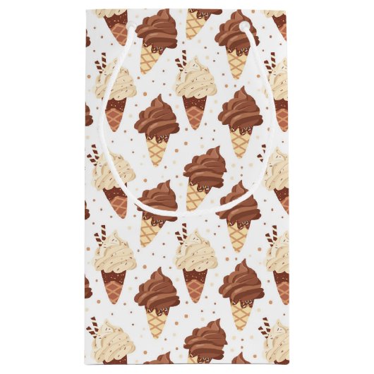 schattige ijspartij klein cadeauzakje (Achterkant)