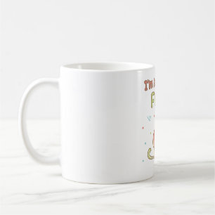 Schattige Ik ben een Schimmelpaddenstoel Pun Humor Koffiemok