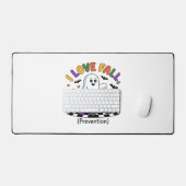 Schattige Ik hou van Herfst Preventie Fysiotherapi Bureaumat (Keyboard & Muis)