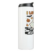 Schattige Ik hou van Herfst Preventie Fysiotherapi Thermosbeker (Gedraaid links)