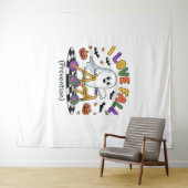 Schattige Ik hou van Herfst Preventie Fysiotherapi Wandkleed (In Situ (horizontaal))