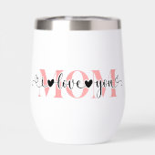 Schattige ik hou van je mam (Achterkant)