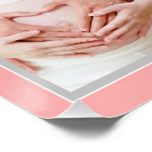 Schattige IK HOU VAN JE MAM Happy Mother Day Fotoc Perfect Poster (Hoek)