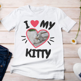 Schattige ik hou van mijn Kat T-shirt