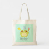 Schattige Ik hou van Zuivel Treats Frog Tote Bag (Achterkant)