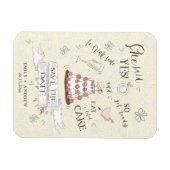 schattige illustratie van de cartoon sparen de dat magneet (Horizontaal)