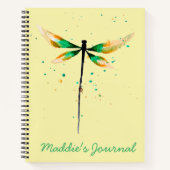 Schattige illustratie van waterverf notitieboek (Voorkant)