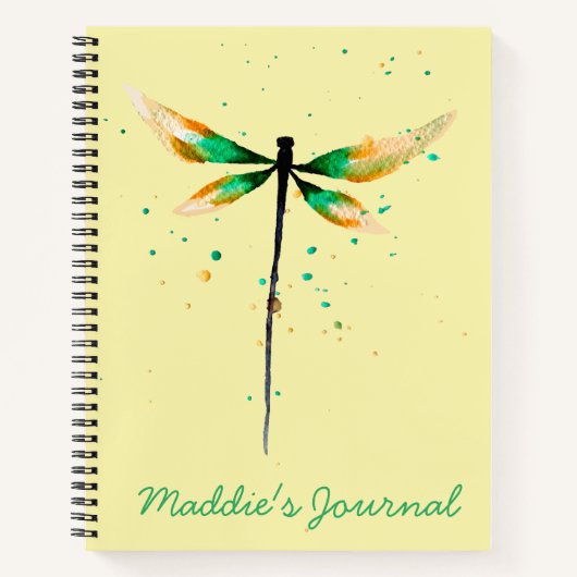 Schattige illustratie van waterverf notitieboek (Voorkant)