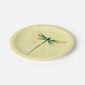 Schattige illustratie van waterverf papieren bordje (Gekanteld)