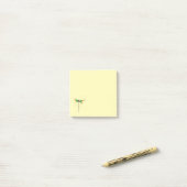 Schattige illustratie van waterverf post-it® notes (Op bureau)