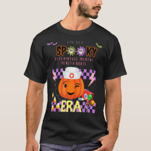 Schattige in mijn psychiatrische M.H. Nurse Spooky T-shirt