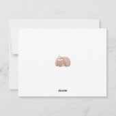 Schattige inheemse Australische dieren Kerstmis Feestdagenkaart (Achterkant)