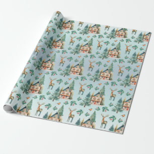 Schattige inpakpapier voor bossen