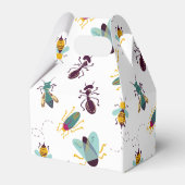 schattige insecteninsecten bedankdoosjes (Achterkant)