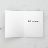 Schattige Inspirerend "Altijd een" Cartoon Groet Kaart (Binnen)