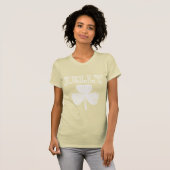 Schattige Irish Shamrock Kelly t shirt (Voorkant volledig)