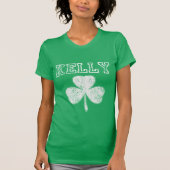 Schattige Irish Shamrock Kelly t shirt (Voorkant)