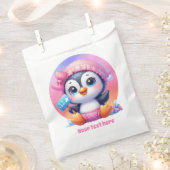 Schattige is het een meisje baby shower aanpasbare bedankzakje (Geknipt)