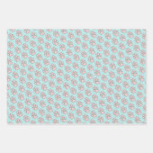 Schattige Italiaans greyhound Paaseieren Paws Patt Inpakpapier Vel (Voorkant 2)