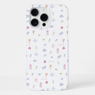 Schattige Italiaanse Minimalistische Verjaardag iPhone 16 Pro Max Hoesje