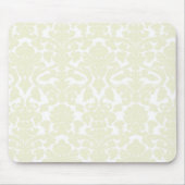 Schattige ivoordamaspatroon muismat (Voorkant)