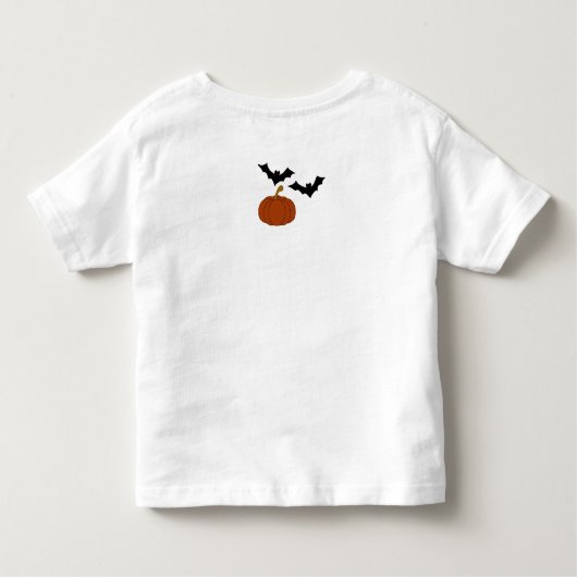 Schattige jack o lantaarn pompoen Halloween Kinder Shirts (Achterkant)