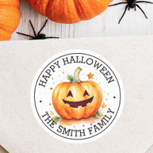Schattige Jack-o-lantern Gelukkig Halloween
