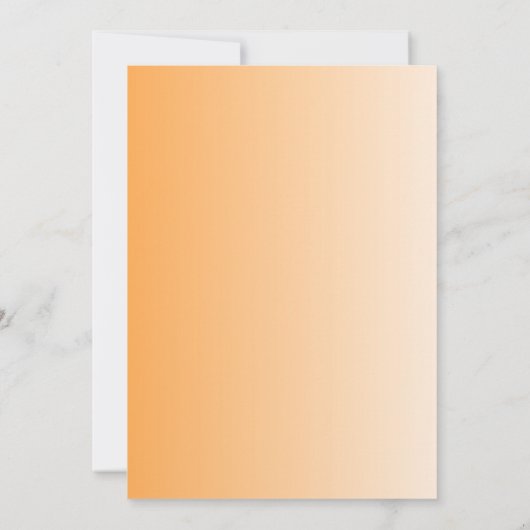 Schattige Jack-O' Lantern Oranje pompoen Carving P Kaart (Achterkant)