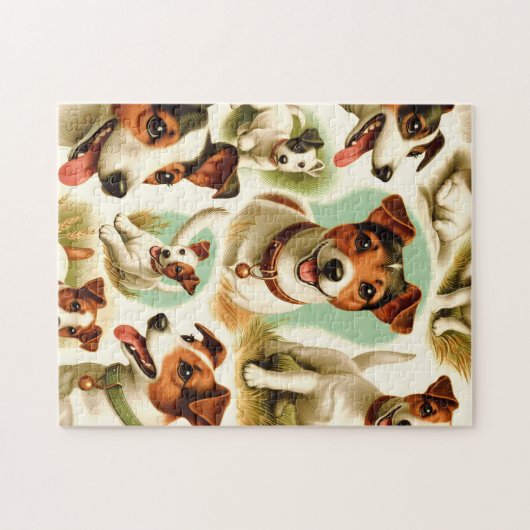 Schattige Jack Russell Terrier Legpuzzel (Horizontaal)