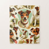  Schattige Jack Russell Terrier Legpuzzel (Verticaal)
