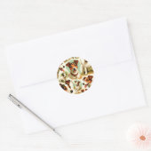 Schattige Jack Russell Terrier Ronde Sticker (Envelop)