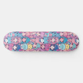 Schattige Japans Anime Girl Pattern Skateboard (Horizontaal)