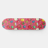 Schattige Japans Anime Pattern Skateboard (Horizontaal)