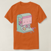Schattige Japans Gachapon Capsule Speelgoed Machin T-shirt (Design voorkant)