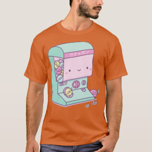 Schattige Japans Gachapon Capsule Speelgoed Machin T-shirt