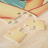 Schattige  Japans Meisje Legpuzzel (Zijkant)