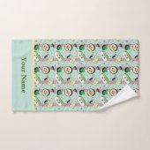 Schattige Japans Sushi Lover Golfpatroon Bad Handdoek (Handdoek)