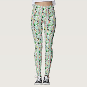 Schattige Japans Sushi Lover Golfpatroon Leggings