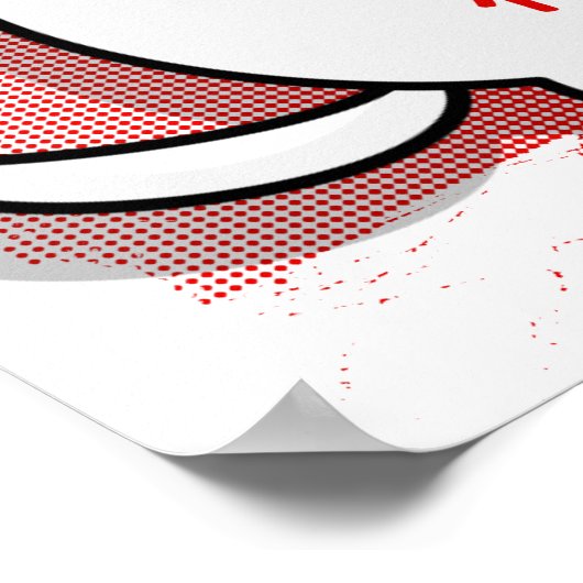 schattige Japanse poster (Hoek)