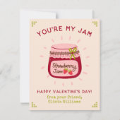 Schattige Je bent mijn Jam Classroom Valentijnsdag Notitiekaartje (Voorkant)