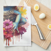 Schattige Je bent Toadally Geweldige Toad Keuken H Theedoek (Quarter Fold)