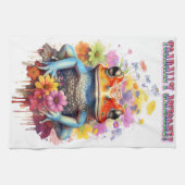 Schattige Je bent Toadally Geweldige Toad Keuken H Theedoek (Horizontaal)