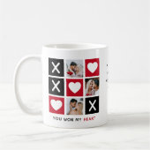 Schattige 'Je won mijn hart 3 Foto Koffiemok (Links)