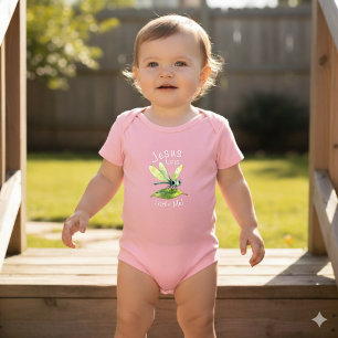 Schattige Jezus Houdt Van Kleine Mij Libelle Meisj Romper