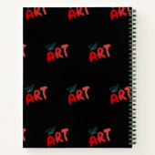 Schattige jongens aangepaste robot kleurboek schet notitieboek (Achterkant)