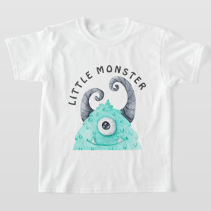 Schattige Jongens Klein Monster T-shirt