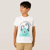 Schattige Jongens Klein Monster T-shirt (Voorkant volledig)