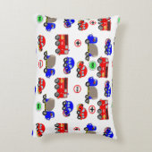 Schattige Jongens Speelgoed Auto's Vrachtwagens Br Accent Kussen (Achterkant (Verticaal))