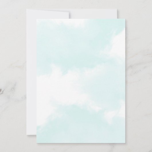 Schattige Jongen's Vliegtuig Thema 2e Verjaardagsf Kaart (Achterkant)