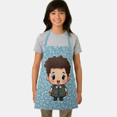 Schattige jongetje schort (Insitu)